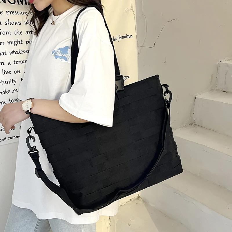 单肩包男女同款托特包大容量包